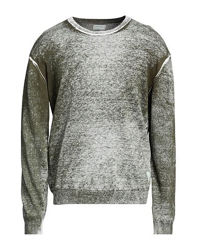 GUESS Jumper Military green 100% Cotton