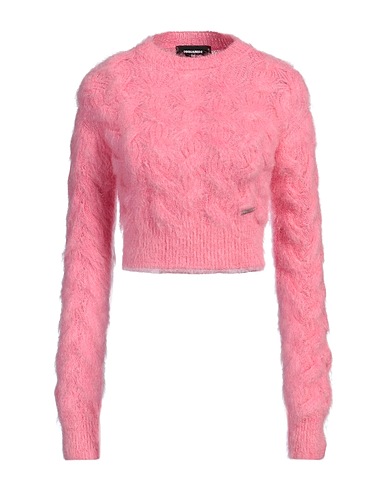 DSQUARED2 プルオーバー ピンク モヘヤ 50% / ナイロン 32% / ウール 18%