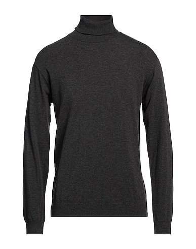OFFICINE DEL CASHMERE Rollkragenpullover Braungrau 68% Polyacryl, 19% Merinowolle, 10% Polyamid, 3% Elastan