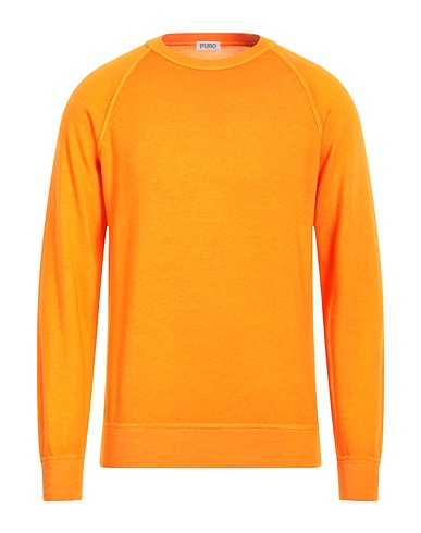 PURO Jumper Orange 100% Merino Wool