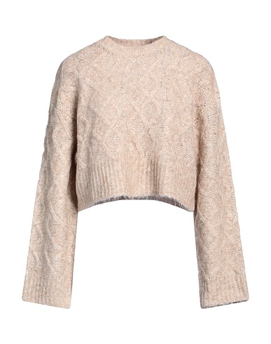 REMAIN BIRGER CHRISTENSEN Jumper Beige 32% Wool, 24% Alpaca wool, 24% Acrylic, 20% Polyamide