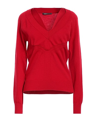 ALBERTA FERRETTI Jumper Red 70% Virgin Wool, 30% Cashmere, Polyamide, Elastane, Silk