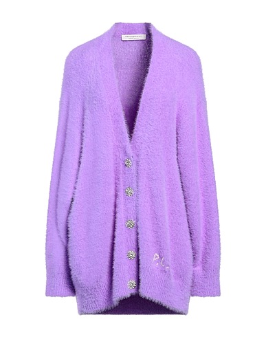PHILOSOPHY di LORENZO SERAFINI Cardigan Viola 100% Poliammide, Elastan