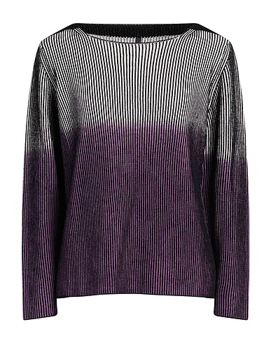 PIERANTONIO GASPARI Jumper Purple 56% Cotton, 30% Viscose, 14% Polyamide