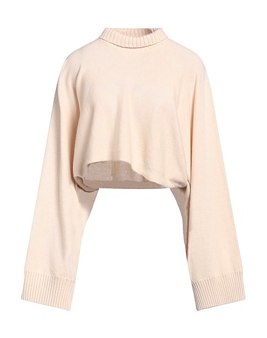 BALLANTYNE Rollkragenpullover Beige 100% Wolle