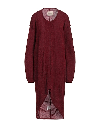 MARC POINT Cardigan Burgundy 50% Polyamide, 46% Mohair wool, 4% Wool