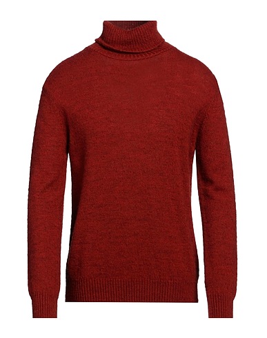 RETOIS Polo neck Brick red 50% Acrylic, 30% Merino Wool, 20% Alpaca wool