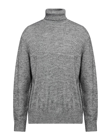 RETOIS Polo neck Grey 50% Acrylic, 30% Merino Wool, 20% Alpaca wool