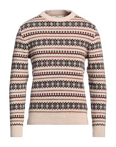 OLOW™ Pullover Beige 100% Lana Merino