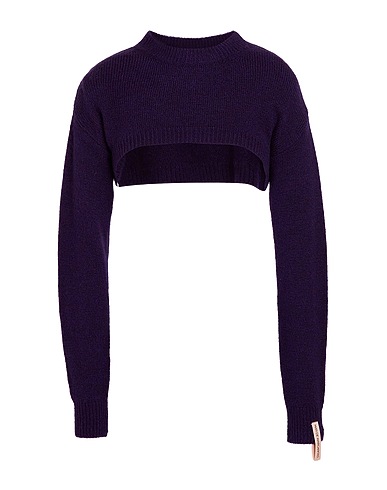 MAR DE MARGARITAS Shrug VIOLA 60% Acrylic, 14% Polyamide, 10% Polyester, 8% Viscose, 8% Wool