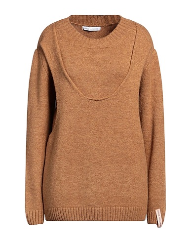 MAR DE MARGARITAS Pullover Cammello 60% Acrilico, 14% Poliammide, 10% Poliestere, 8% Viscosa, 8% Lana