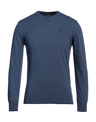 NORTH SAILS Sweater Slate blue 35% Polyamide, 30% Wool, 30% Viscose, 5% Cashmere