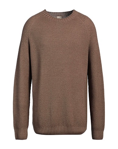 H953 Jumper Camel 100% Merino Wool