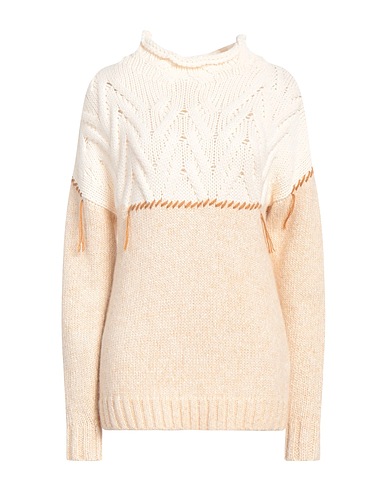 TELA Turtleneck Ivory 48% Cotton, 28% Wool, 18% Alpaca wool, 6% Acrylic