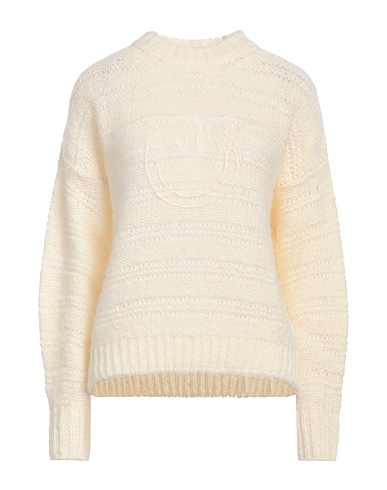 PINKO Pullover Elfenbein 46% Wolle, 30% Acryl, 14% Polyamid, 10% Alpakawolle