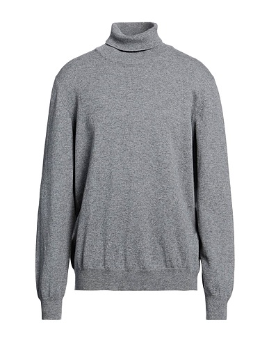 RAPHAEL Polo neck Grey 80% Virgin Wool, 10% Viscose, 10% Cashmere