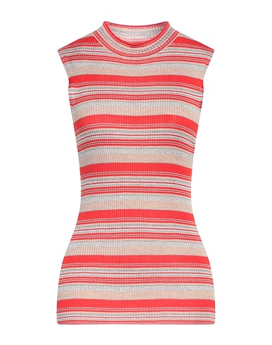 THEORY Jumper Red 100% Silk, Elastane