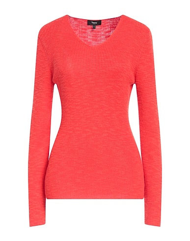 THEORY Jumper Tomato red 74% Cotton, 26% Viscose