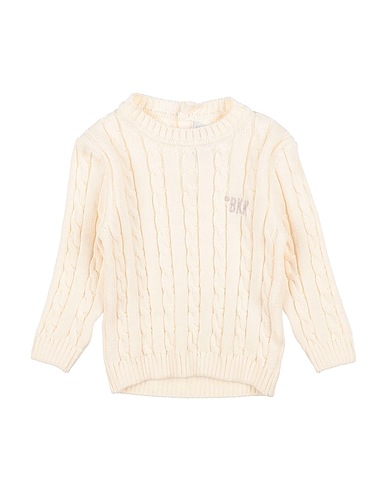 BIKKEMBERGS Pullover Panna 100% Cotone