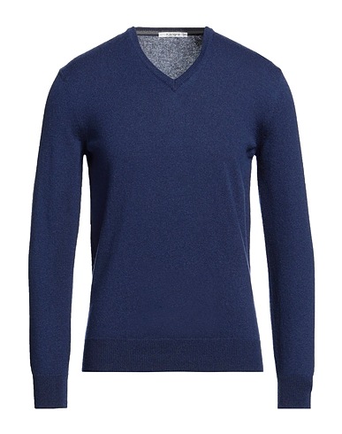 KANGRA Jumper Navy blue 70% Merino Wool, 20% Silk, 10% Cashmere