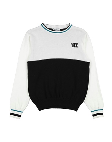 BIKKEMBERGS Jumper White 100% Cotton