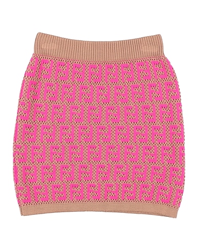 FENDI Skirt KIDS Camel 50% Cotton, 50% Wool