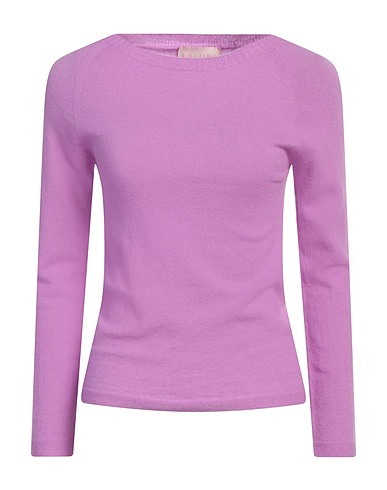 I BLUES Sweater Mauve 82% Wool, 14% Cashmere, 4% Elastane