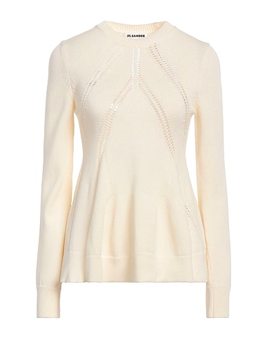 JIL SANDER Sweater Cream 67% Wool, 33% Cotton