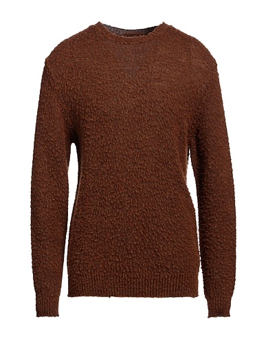 SALVATORE SANTORO Sweater Brown 40% Acrylic, 30% Alpaca wool, 30% Wool