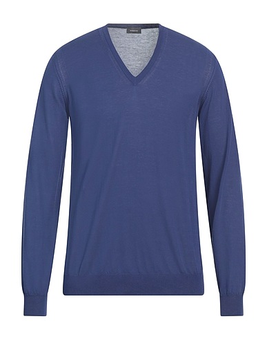 ROSSOPURO Pullover Blu navy 100% Cotone