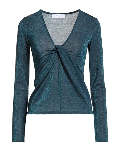 KAOS Jumper Blue 45% Polyester, 20% Viscose, 15% Polyamide, 15% Metallic Polyester, 5% Elastane