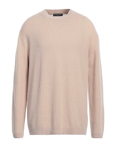 DANIELE FIESOLI Sweater Cream 65% Merino Wool, 25% Polyamide, 10% Cashmere
