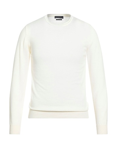 DANIELE FIESOLI Jumper Cream 100% Merino Wool