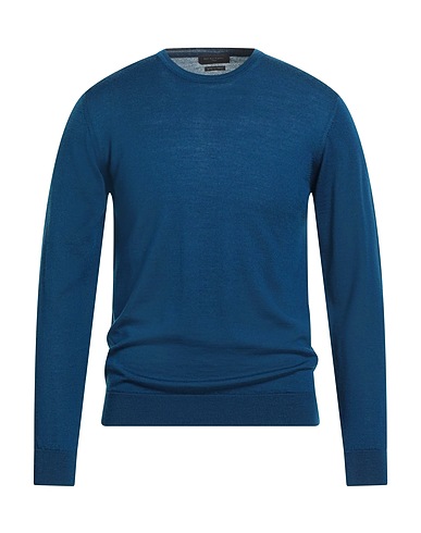 DANIELE FIESOLI Jumper Blue 100% Merino Wool