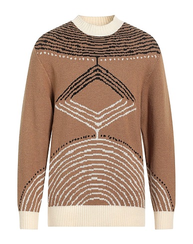 TOOCO Pullover Khaki 40% Polyamid, 40% Viskose, 10% Kaschmir, 10% Wolle