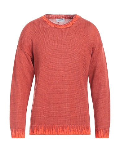 DONDUP Jumper Rust 50% Linen, 50% Cotton