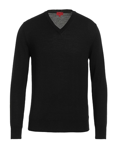 ISAIA Sweater Black 100% Wool