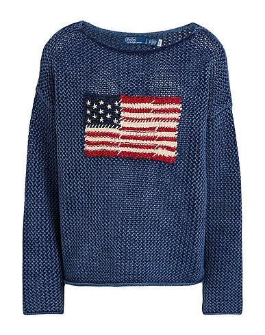 POLO RALPH LAUREN Sweater Navy 100% Cotton