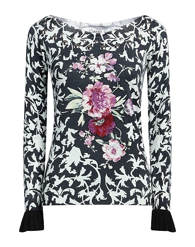 LIU •JO Jumper Charcoal 42% Viscose, 25% Polyester, 15% Lyocell, 15% Acrylic, 3% Cashmere