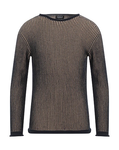 DONDUP Pullover Blu notte 100% Cotone