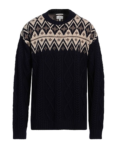 WOOLRICH Jumper Midnight blue 88% Wool, 6% Polyamide, 6% Viscose