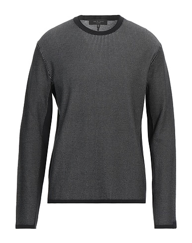 RAG & BONE Pullover Nero 71% Cotone, 17% Viscosa, 12% Nylon