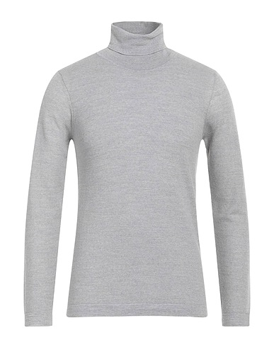 04651/A TRIP IN A BAG Polo neck Light grey 100% Wool