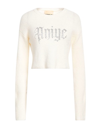 ANIYE BY Pullover Elfenbein 40% Wolle, 38% Polyamid, 18% Alpakawolle, 4% Elastan