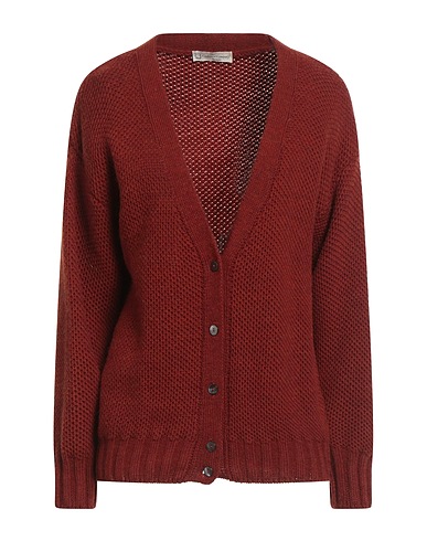 CASHMERE COMPANY Cardigan Marrone 80% Lana, 20% Lana di alpaca