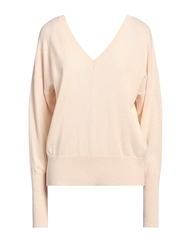 FEDERICA TOSI Pullover Beige 84% Lana, 15% Cachemire, 1% Elastan