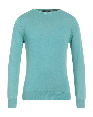 AQUASCUTUM ACTIVE Pullover Turchese 100% Cotone