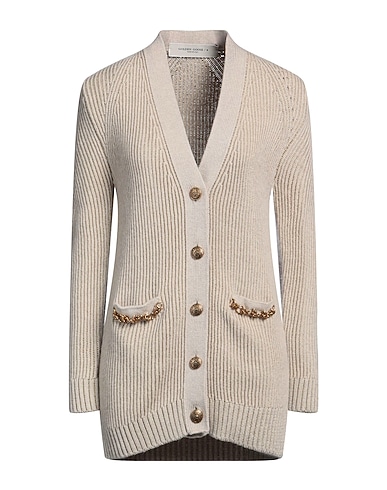GOLDEN GOOSE Cardigan 57% Wool, 30% Cotton, 13% Metal, Virgin Wool
