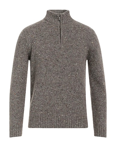 MOORER Jumper Grey 68% Wool, 29% Cashmere, 3% Polyester