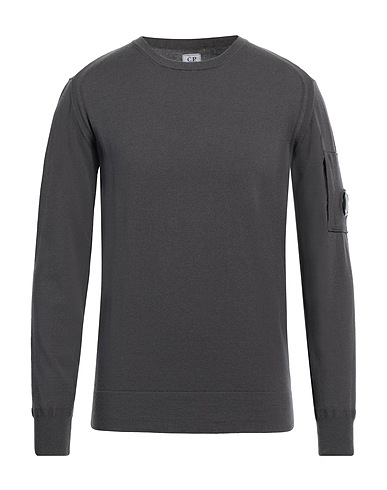 C.P. COMPANY Pullover Piombo 88% Lana Vergine, 12% Poliestere